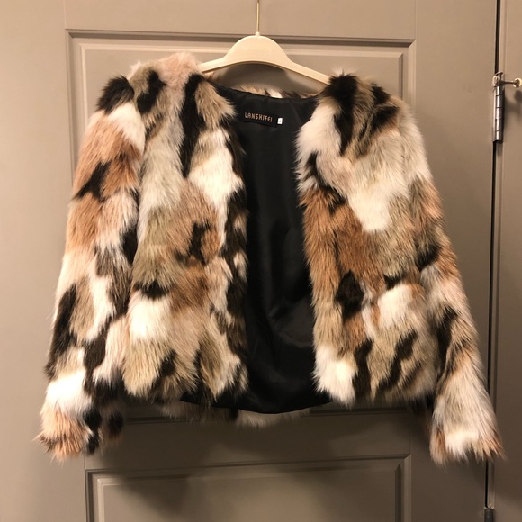 N/A Jackets & Blazers - Faux Fur Jacket - Never Worn